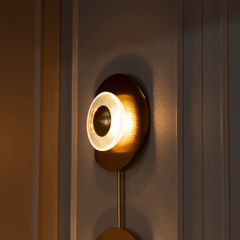 Handmade Wall Lamp, Modern Home Decor Bedside Lighting, Brass Light for Bedroom, Housewarming Gift Sconce MODEL: TRIPLE PEDESA