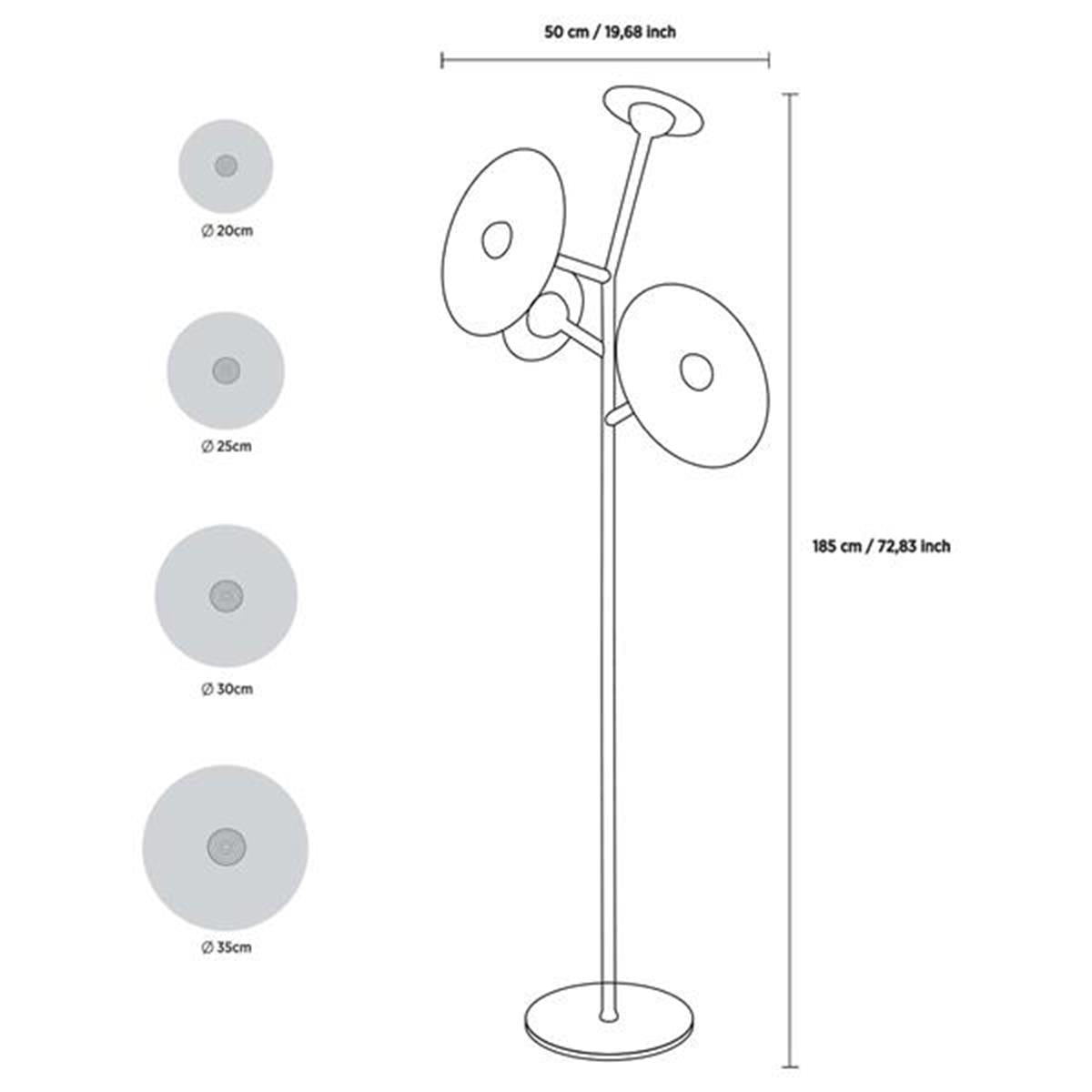 Kampala Marble Floor Lamp - Heka Lighting & Trading Limited