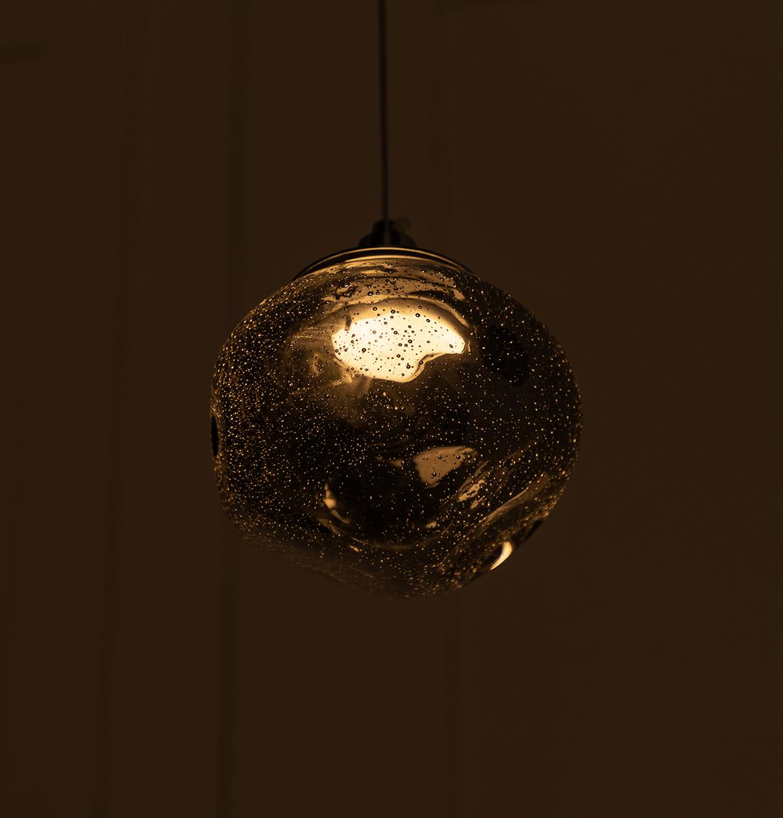 Kopenhag Bubbly Smoked Glass Chrome Pendant Light - Heka Lighting & Trading Limited
