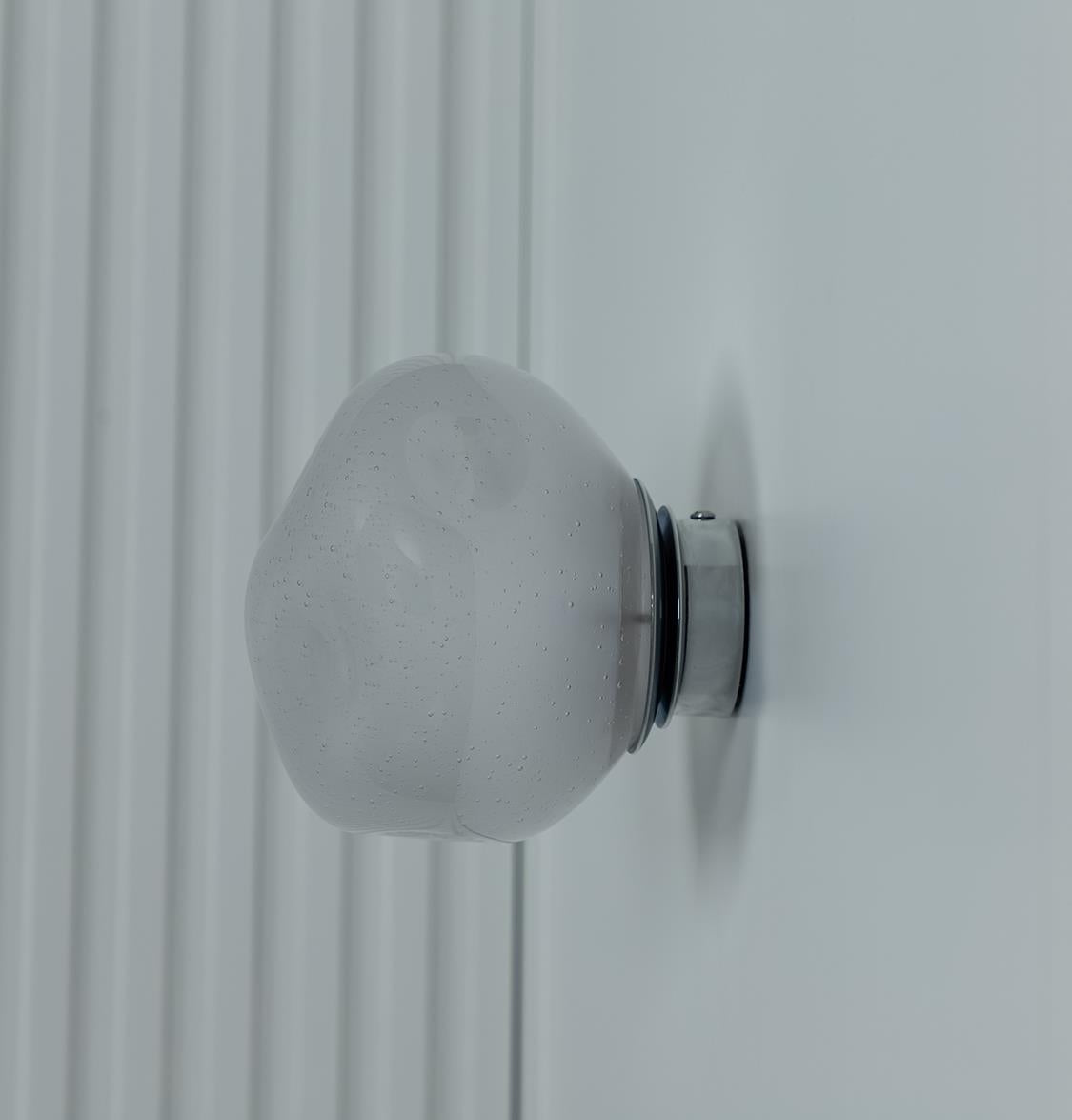 Kopenhag Bubbly Soft Glass Chrome Wall Sconce - Heka Lighting & Trading Limited