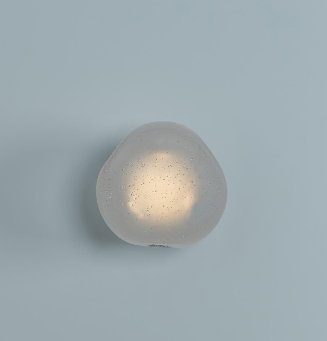 Kopenhag Bubbly Soft Glass Chrome Wall Sconce - Heka Lighting & Trading Limited