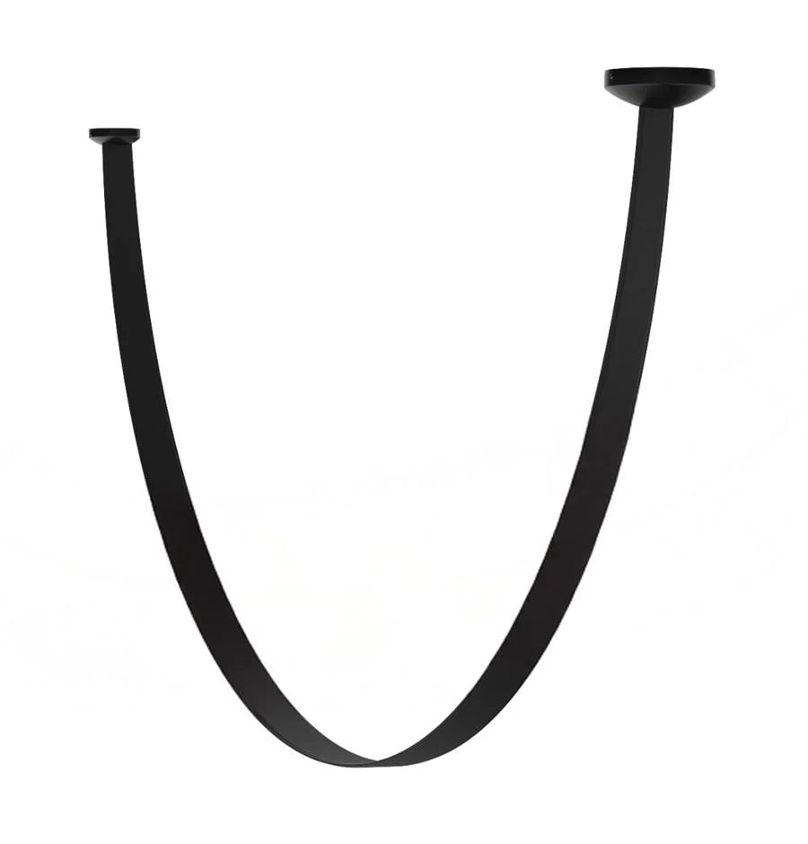 Labranda Black Leather Arch (Without Glass)