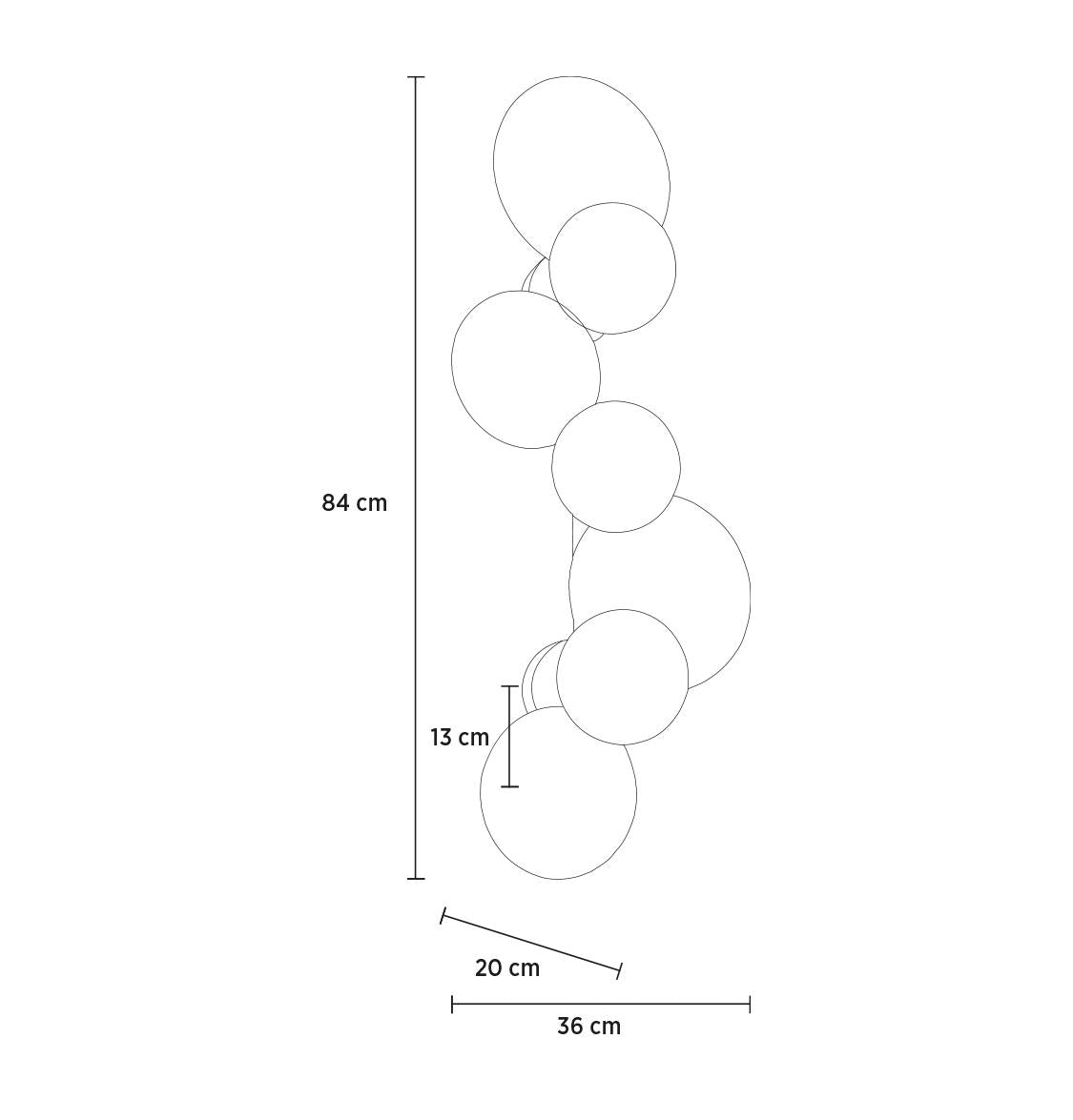 Lahey Soft Triple Antique Wall Sconce - Heka Lighting & Trading Limited