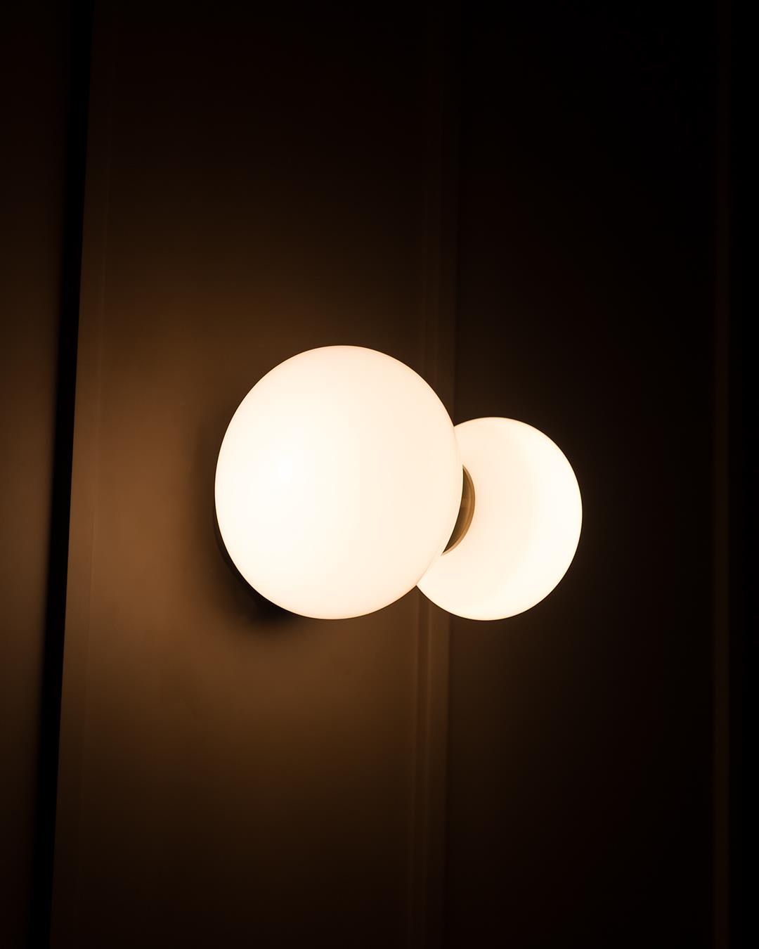 Linz Soft Glass Antique Wall Sconce - Heka Lighting & Trading Limited