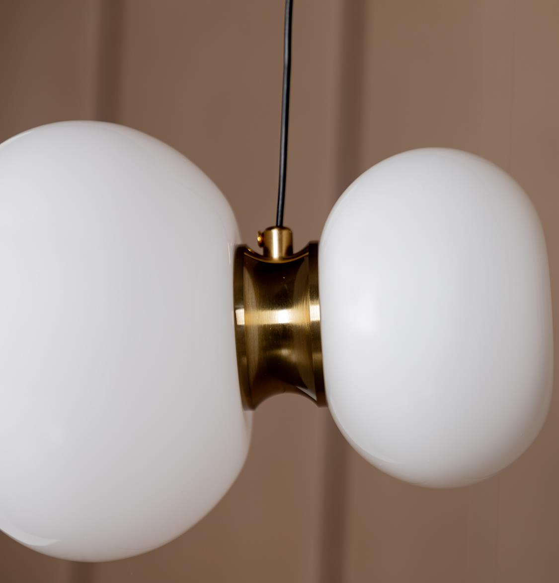 Linz Soft Glass Antique Pendant Light Chandelier - Heka Lighting & Trading Limited