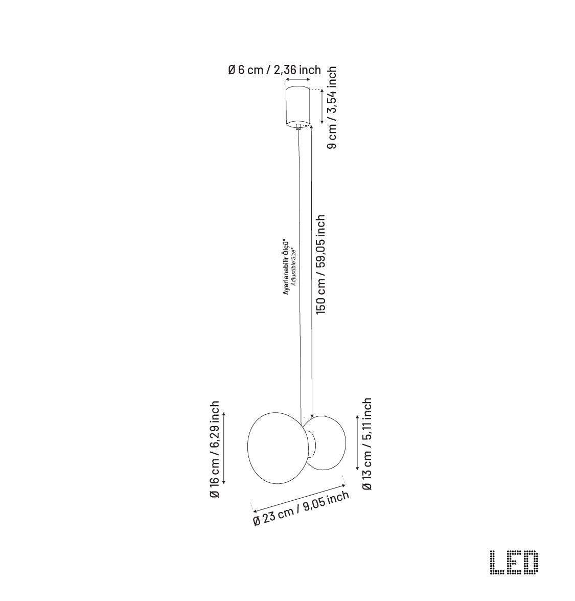 Linz Soft Glass Antique Pendant Light Chandelier - Heka Lighting & Trading Limited