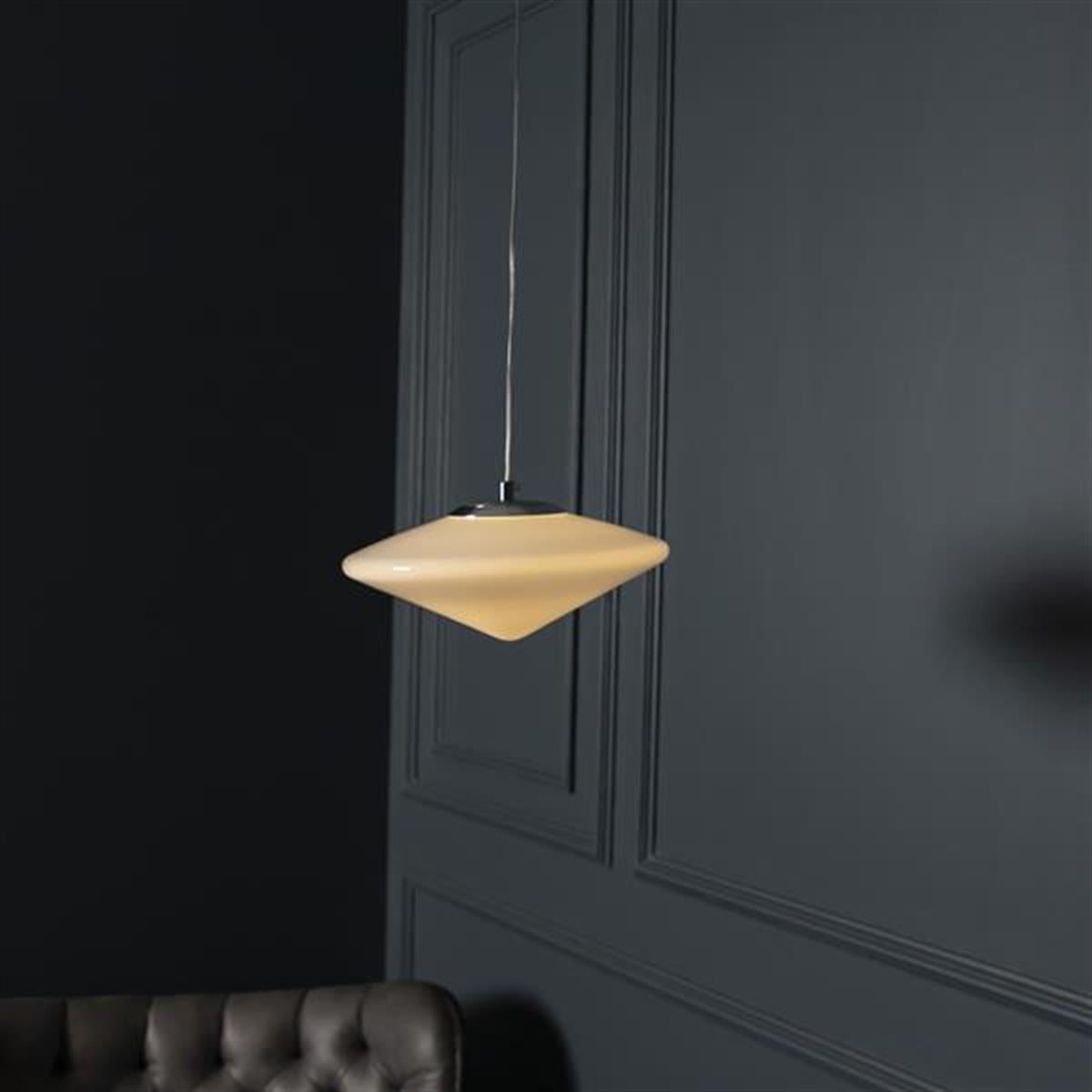 Marshal Chrome Led Pendant Light Chandelier 25 Cm - Heka Lighting & Trading Limited