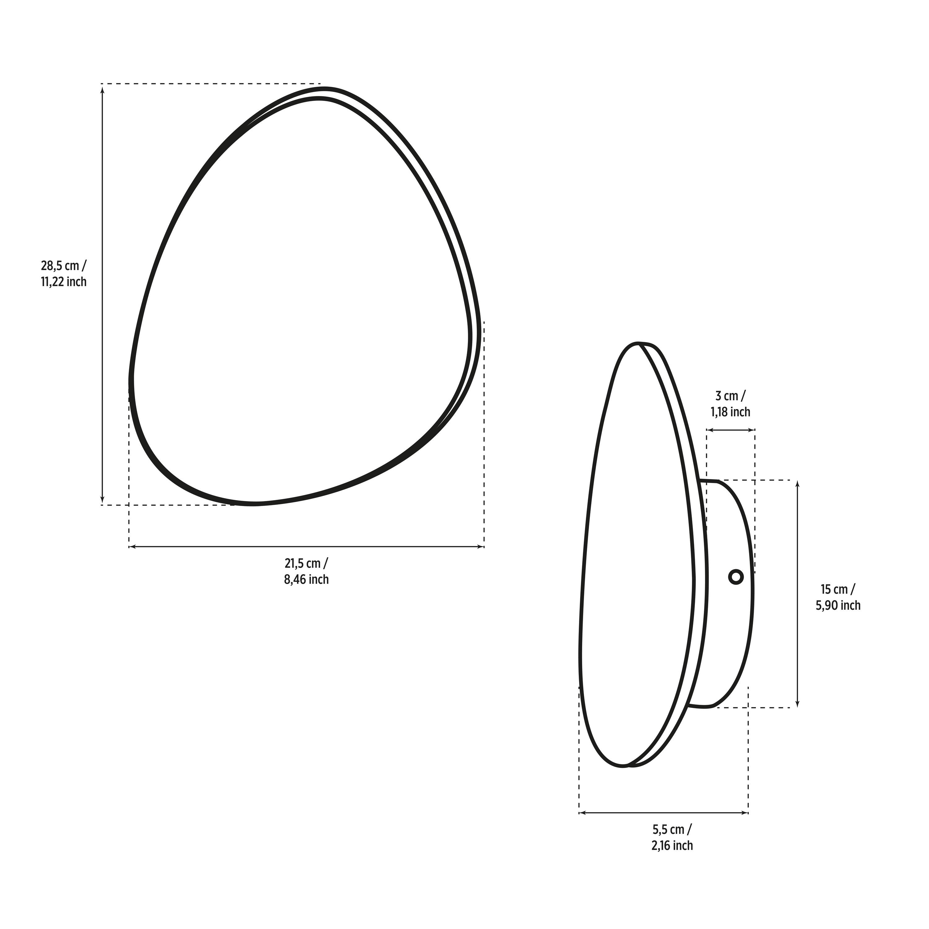 Medusa White Marbled Antique Led Wall Sconce 27 Cm - Heka Lighting & Trading Limited