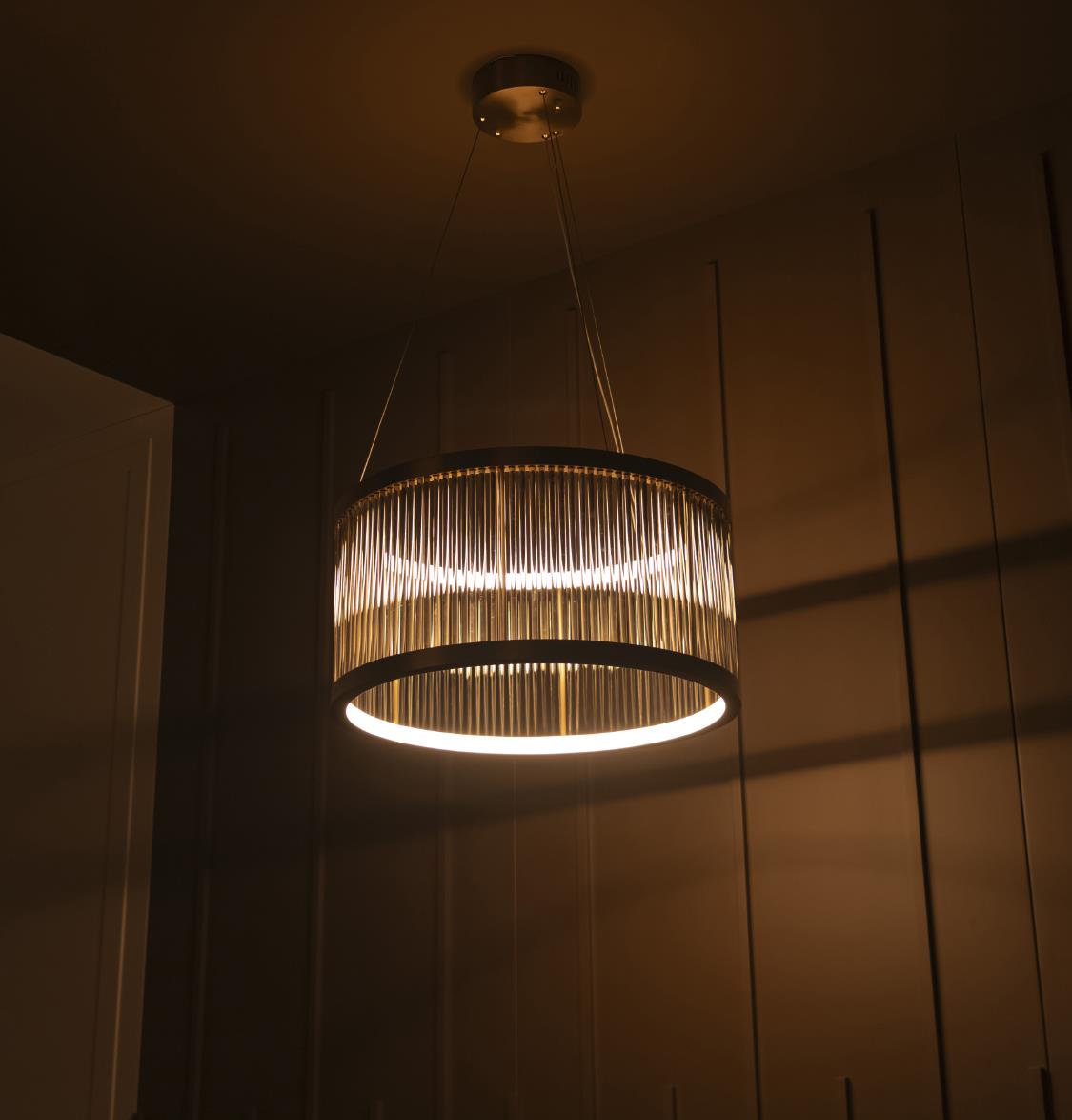 Nablus Transparent Glass Stick Antique Chandelier - 60Cm - Heka Lighting & Trading Limited