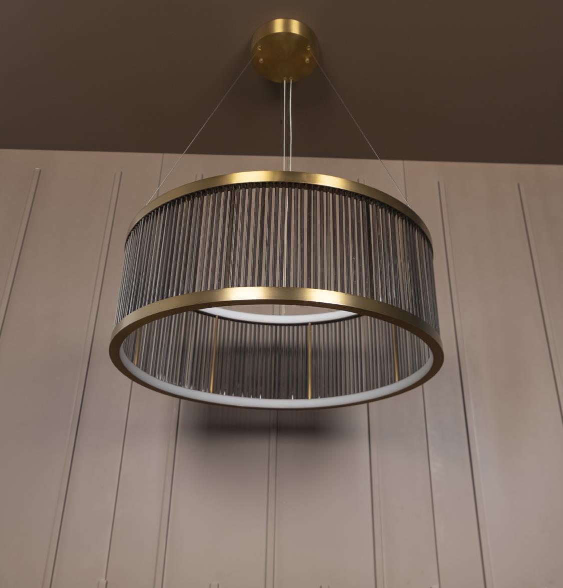 Nablus Transparent Glass Stick Antique Chandelier - 80Cm - Heka Lighting & Trading Limited