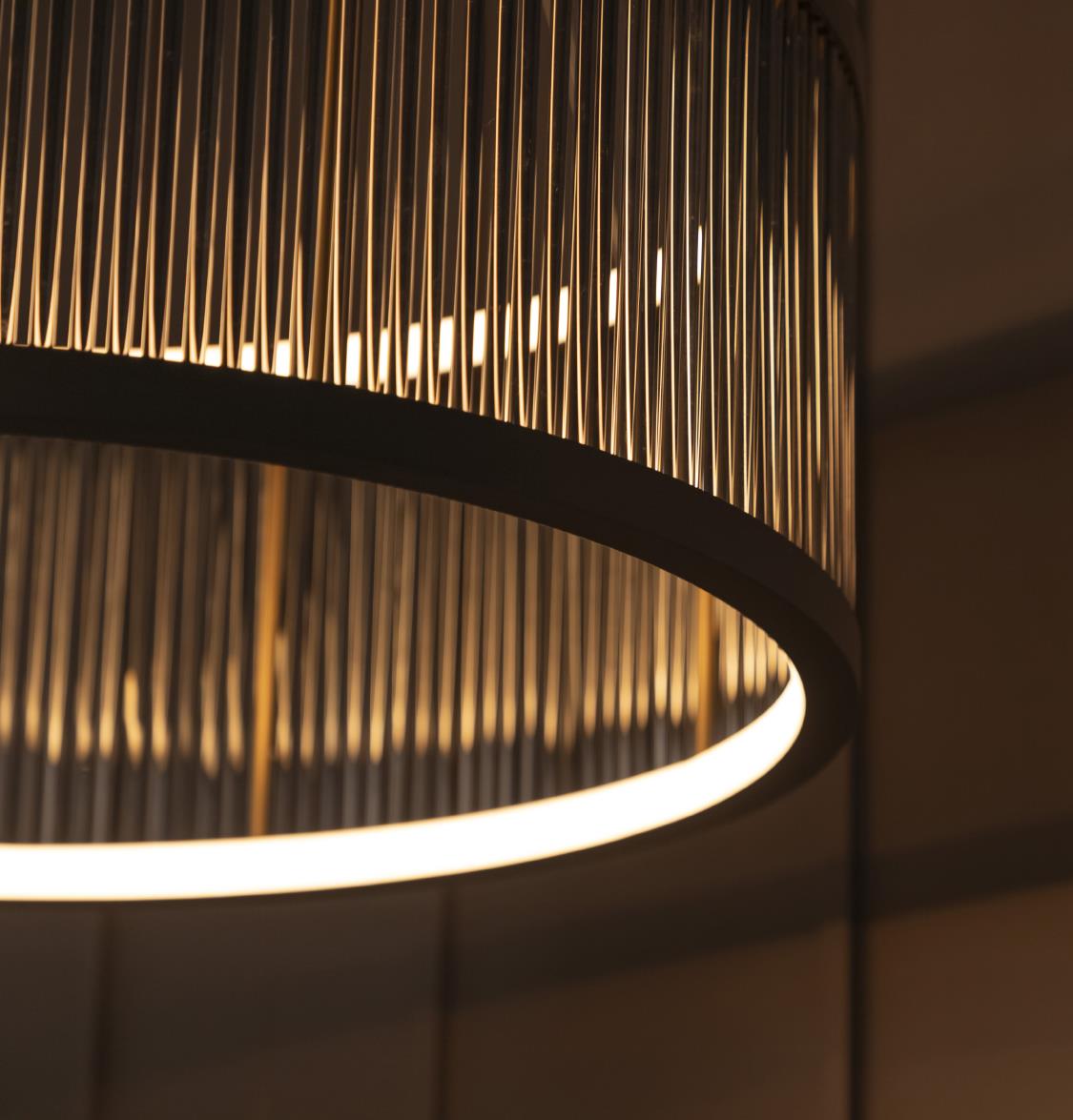 Nablus Transparent Glass Stick Antique Chandelier - 80Cm - Heka Lighting & Trading Limited