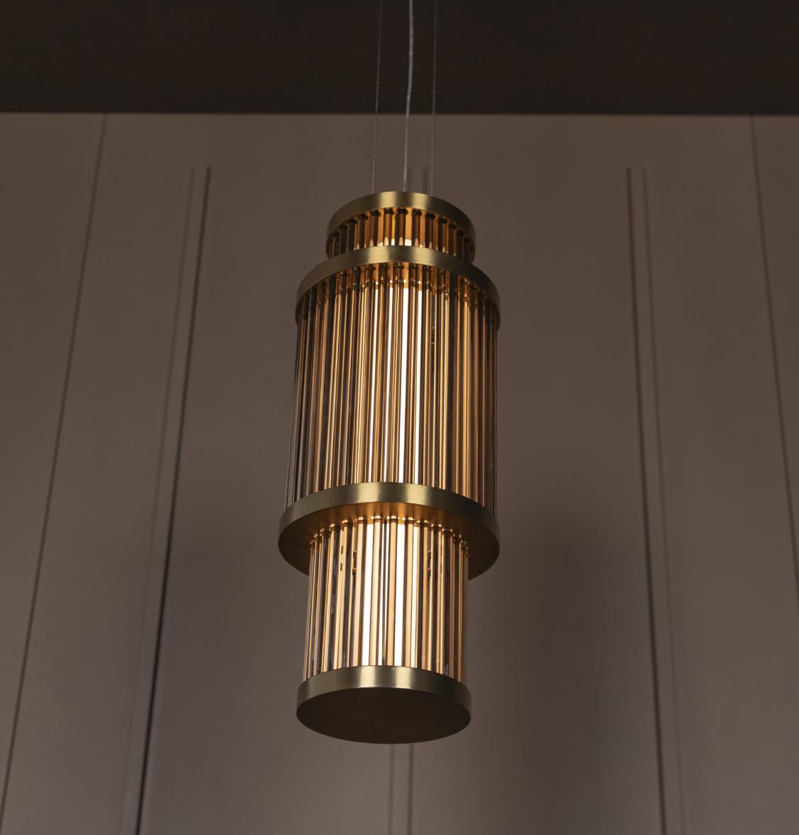 Nablus Transparent Glass Stick Antique Pendant Light - Heka Lighting & Trading Limited