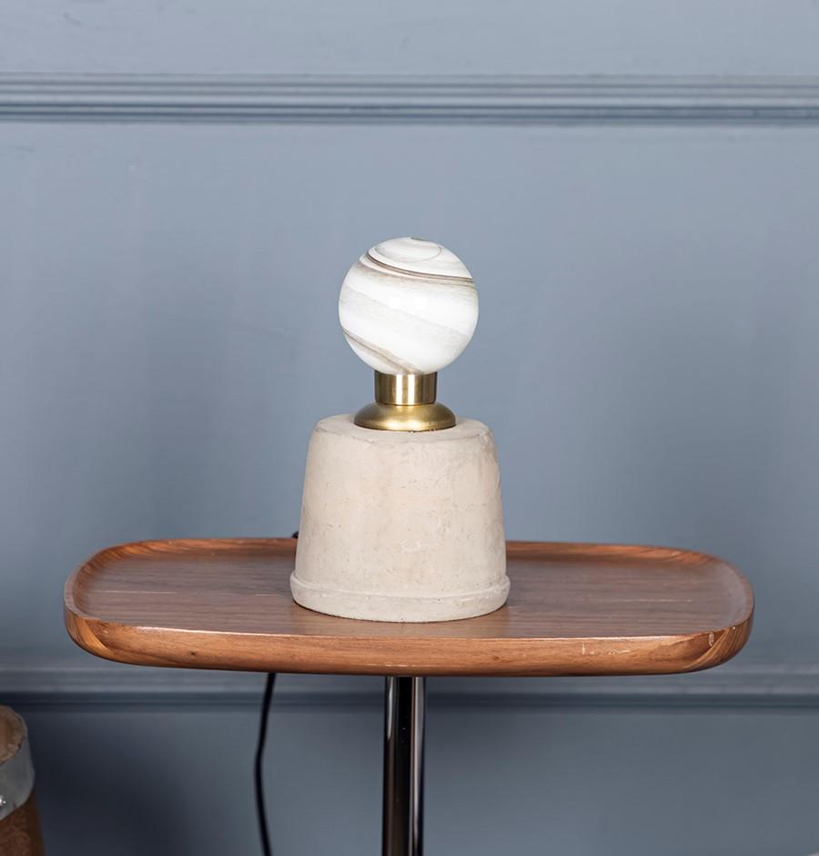 *Ngj16005* Concrete Lampshade *12* | Modern Decorative Lighting For Homes & Hotels