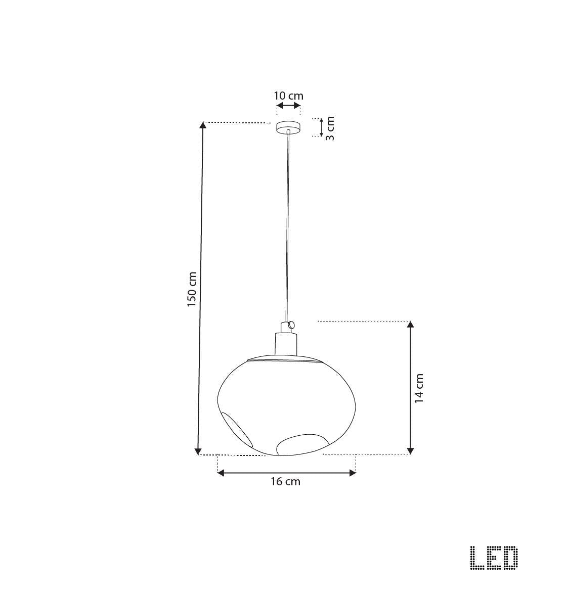 Odense Bubbly Soft Flat Glass Chrome Pendant Light Chandelier - Heka Lighting & Trading Limited