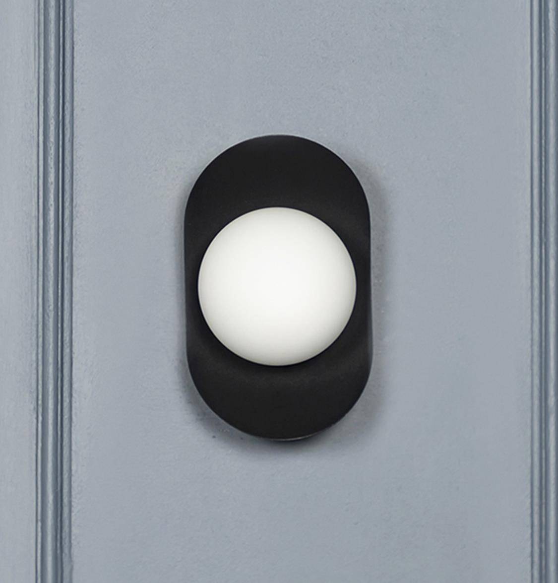Osaka Soft Black Wall Sconce - Heka Lighting & Trading Limited