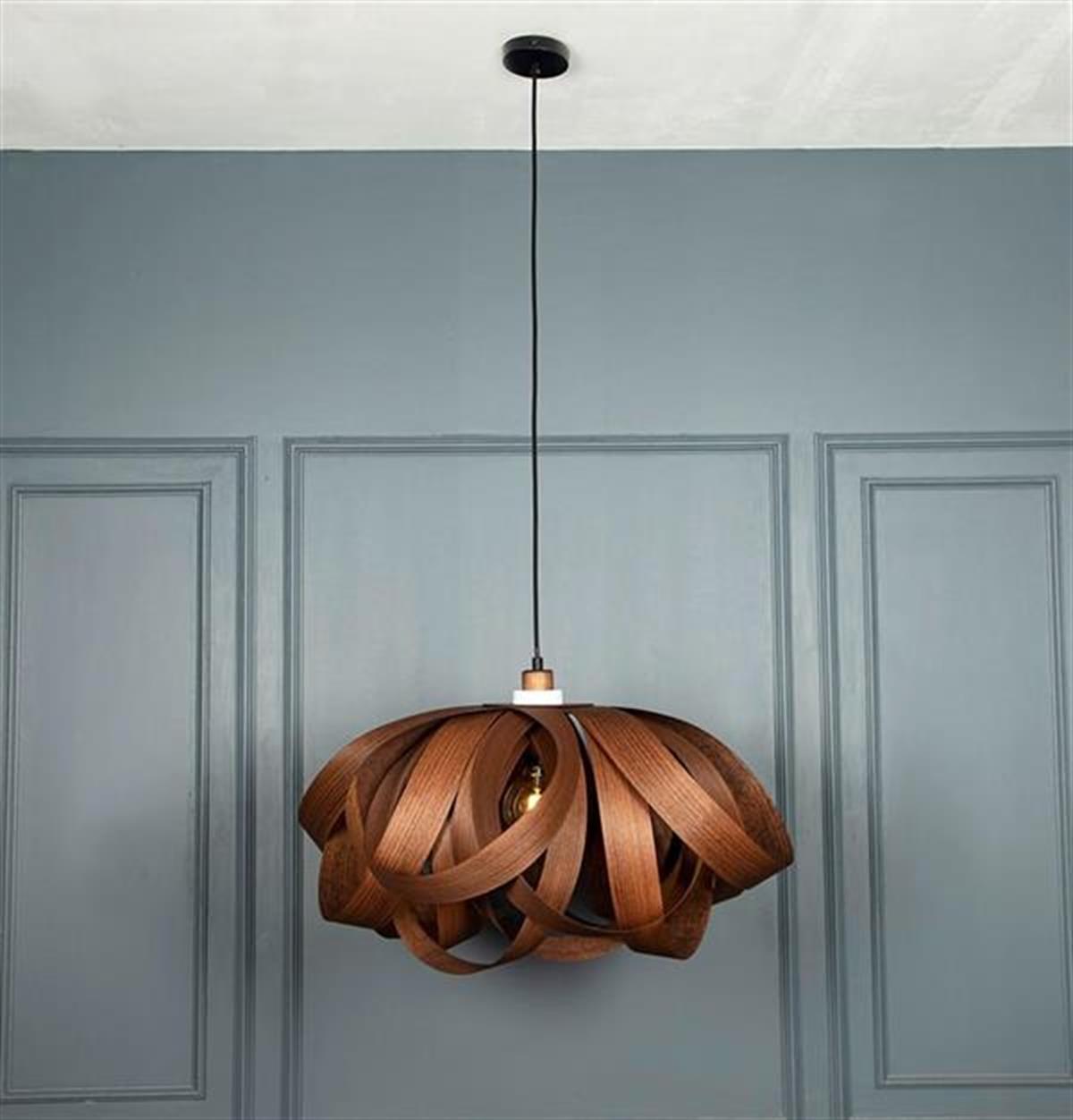 Papirus Big Wenge Pendant Light Chandelier - Heka Lighting & Trading Limited