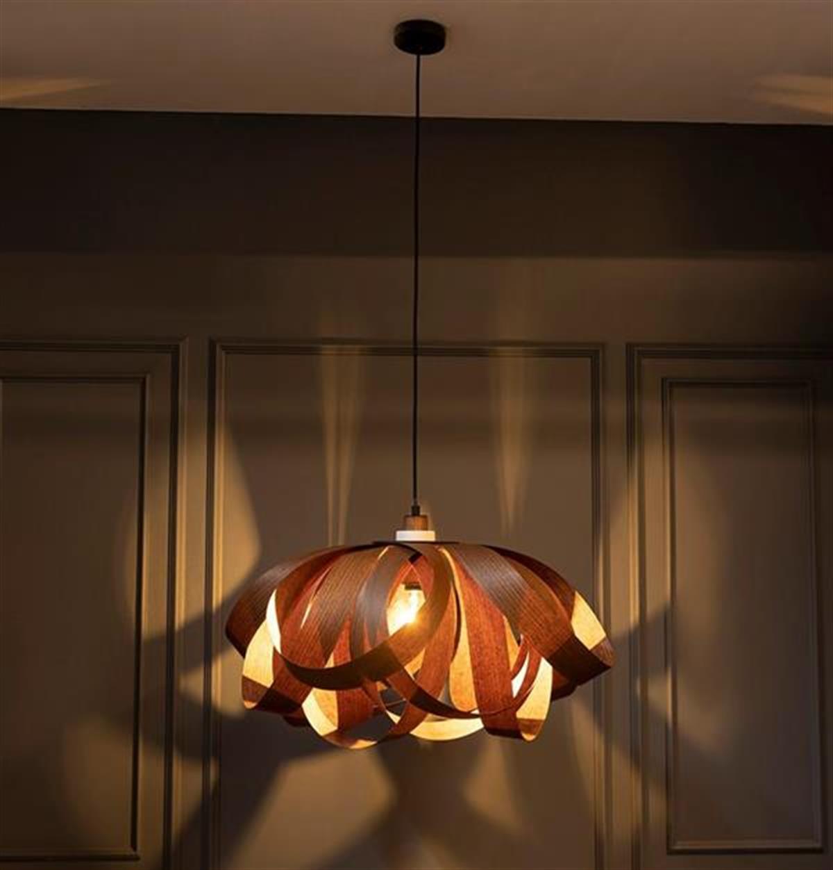 Papirus Big Wenge Pendant Light Chandelier - Heka Lighting & Trading Limited