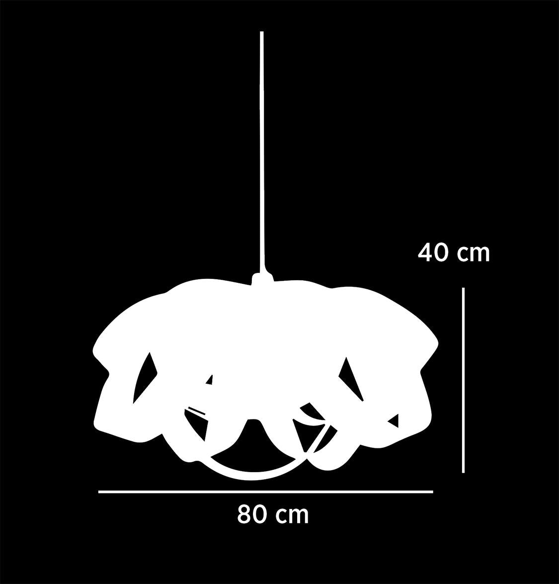 Papirus Double-Stacked Oak Pendant Light Chandelier - Heka Lighting & Trading Limited