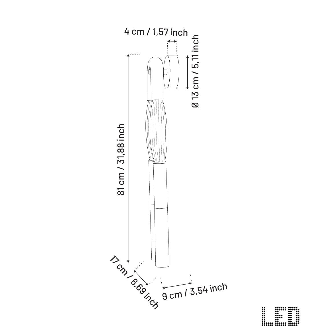 Pony Horse Hair Dark Antique Marble Big Wall Sconce - Heka Lighting & Trading Limited