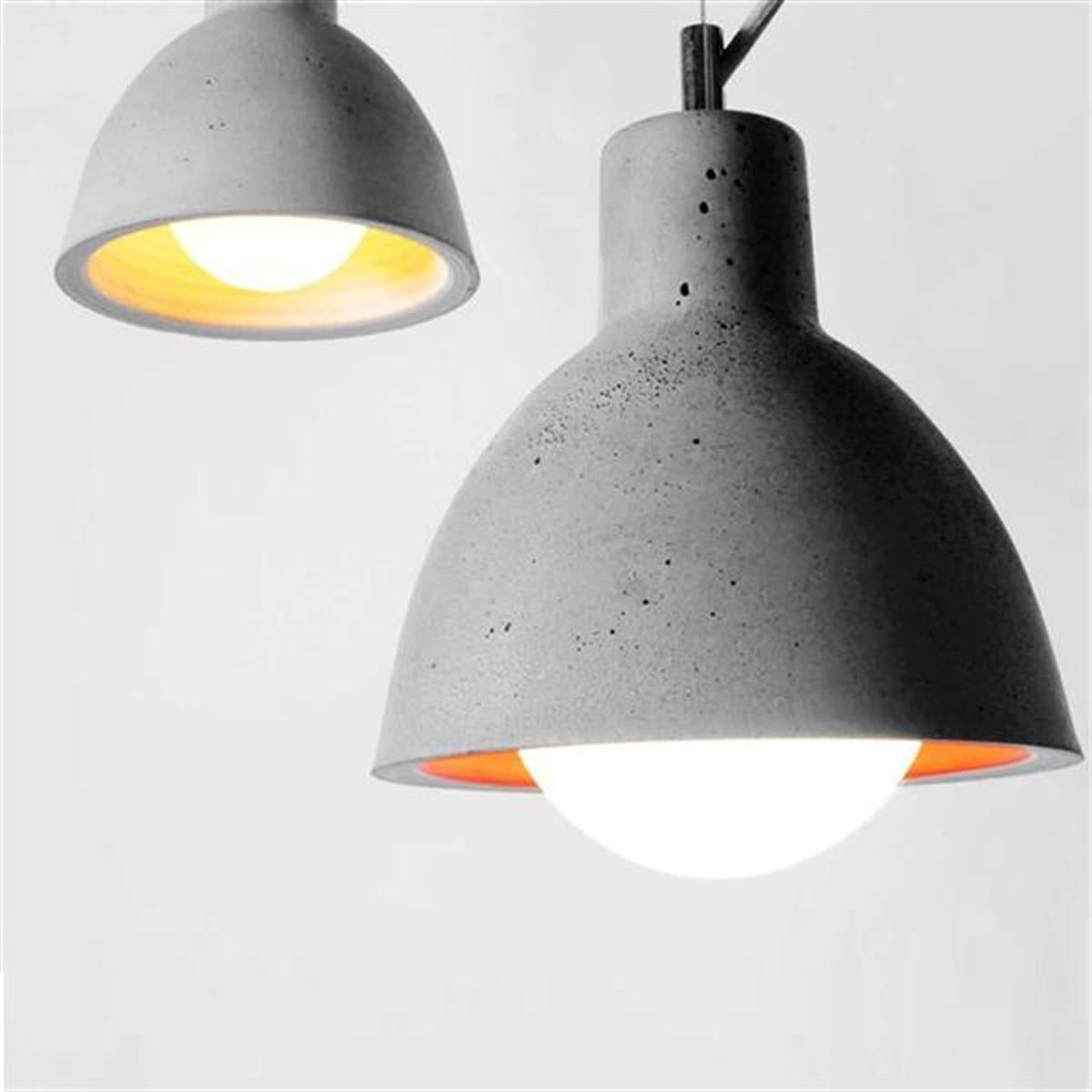 Pot Concrete Gray Pendant Light - Heka Lighting & Trading Limited