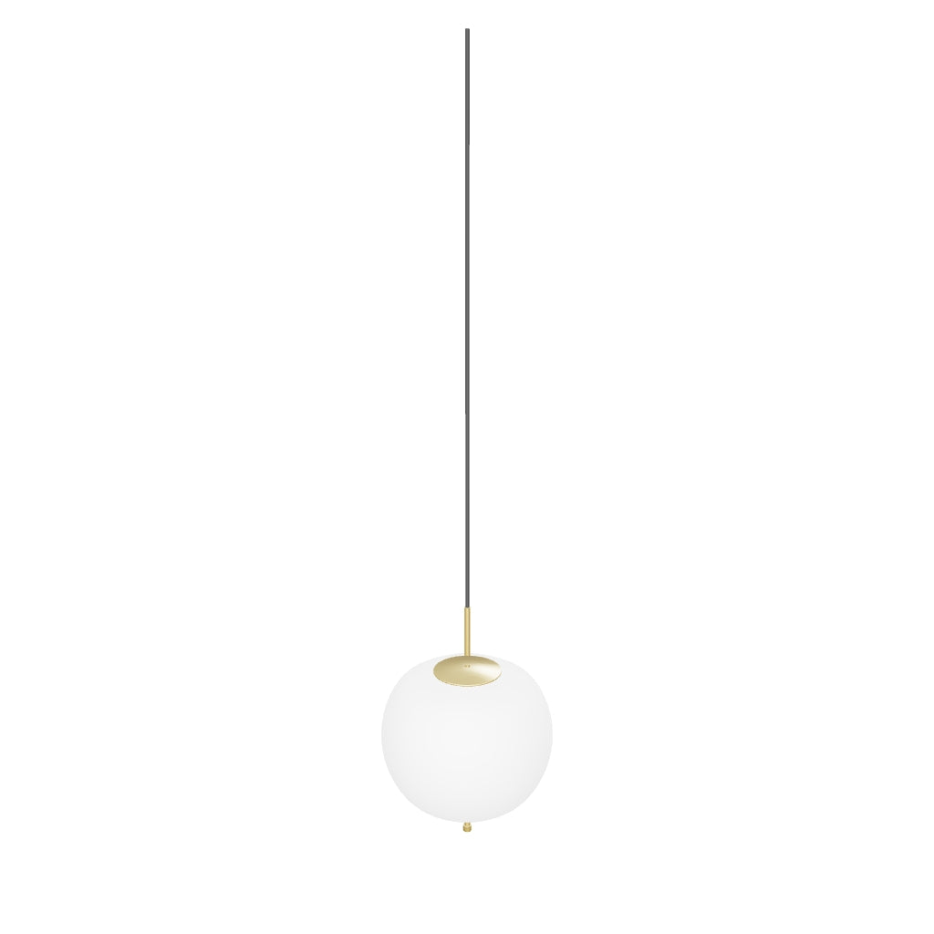 Apple Opal Glass Led Pendant Light Chandelier 30 Cm