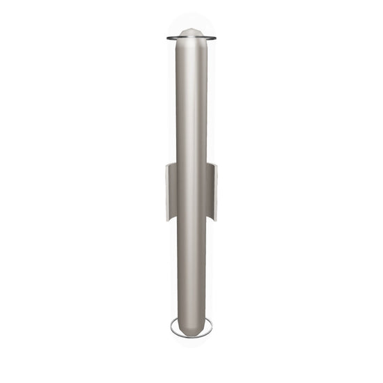 Bermuda Transparent Glass Beige Wall Sconce 60 Cm