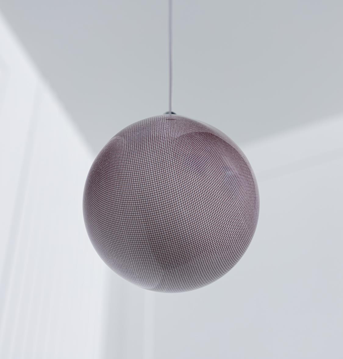 Ribe Bubble Cherry Wire Glass Nickel Pendant Light Chandelier - Heka Lighting & Trading Limited