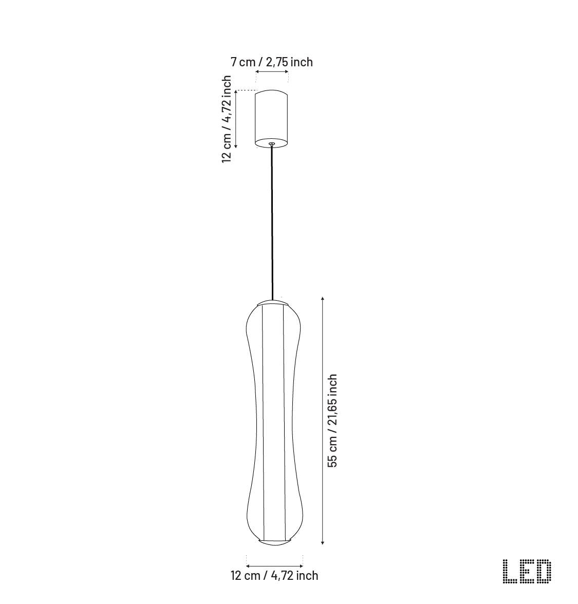 Seul Smoked Glass White Marble Antique Pendant Light - Heka Lighting & Trading Limited