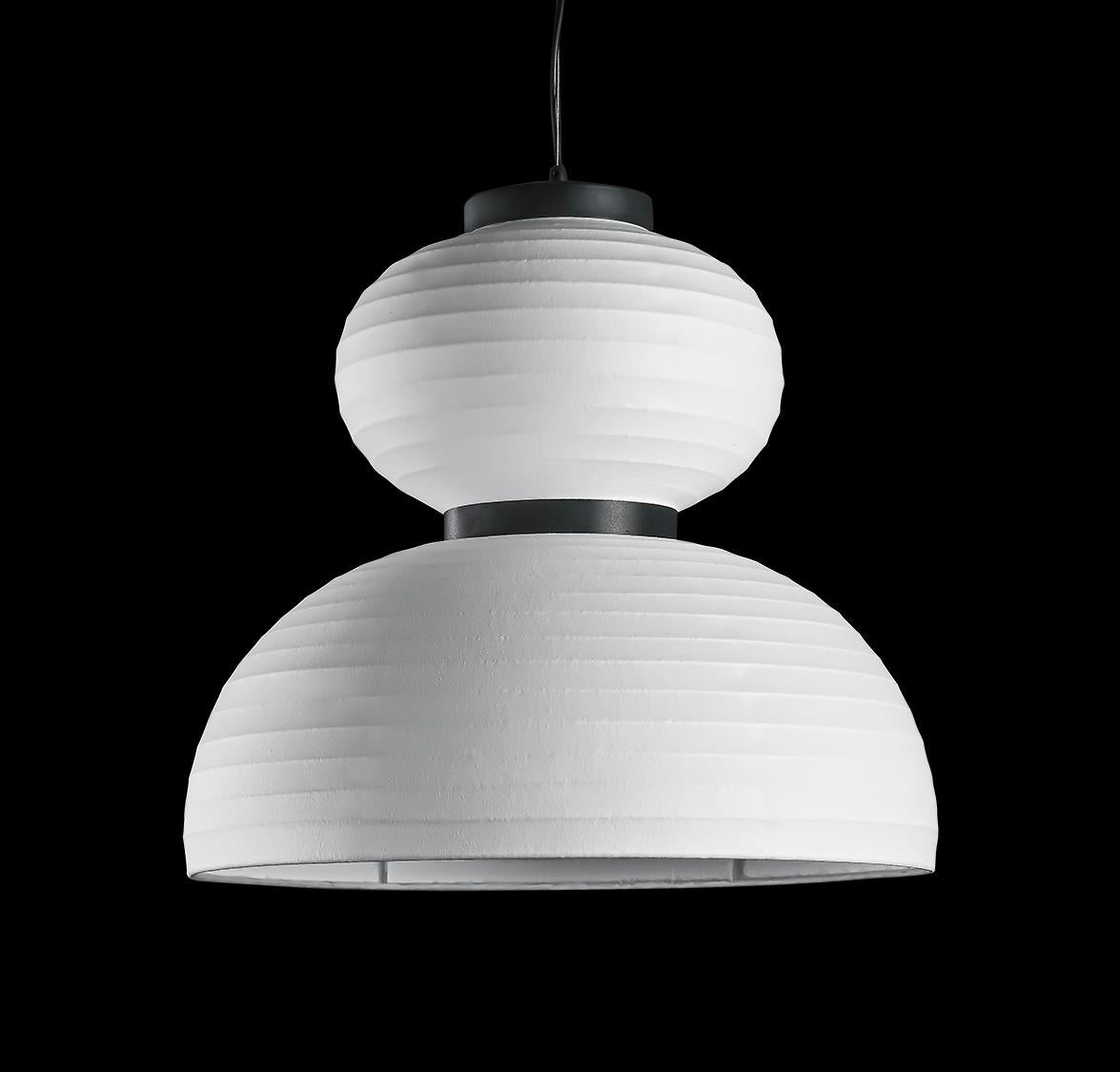 Solar Soft Touch White Knotted Pendant Light Chandelier 50X47 Cm - Heka Lighting & Trading Limited