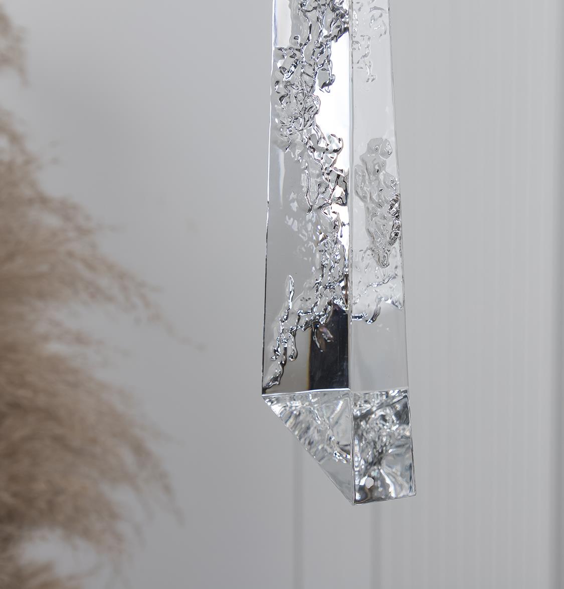 Surinam Crystal Acrylic Antique Single Pendant Light - Heka Lighting & Trading Limited