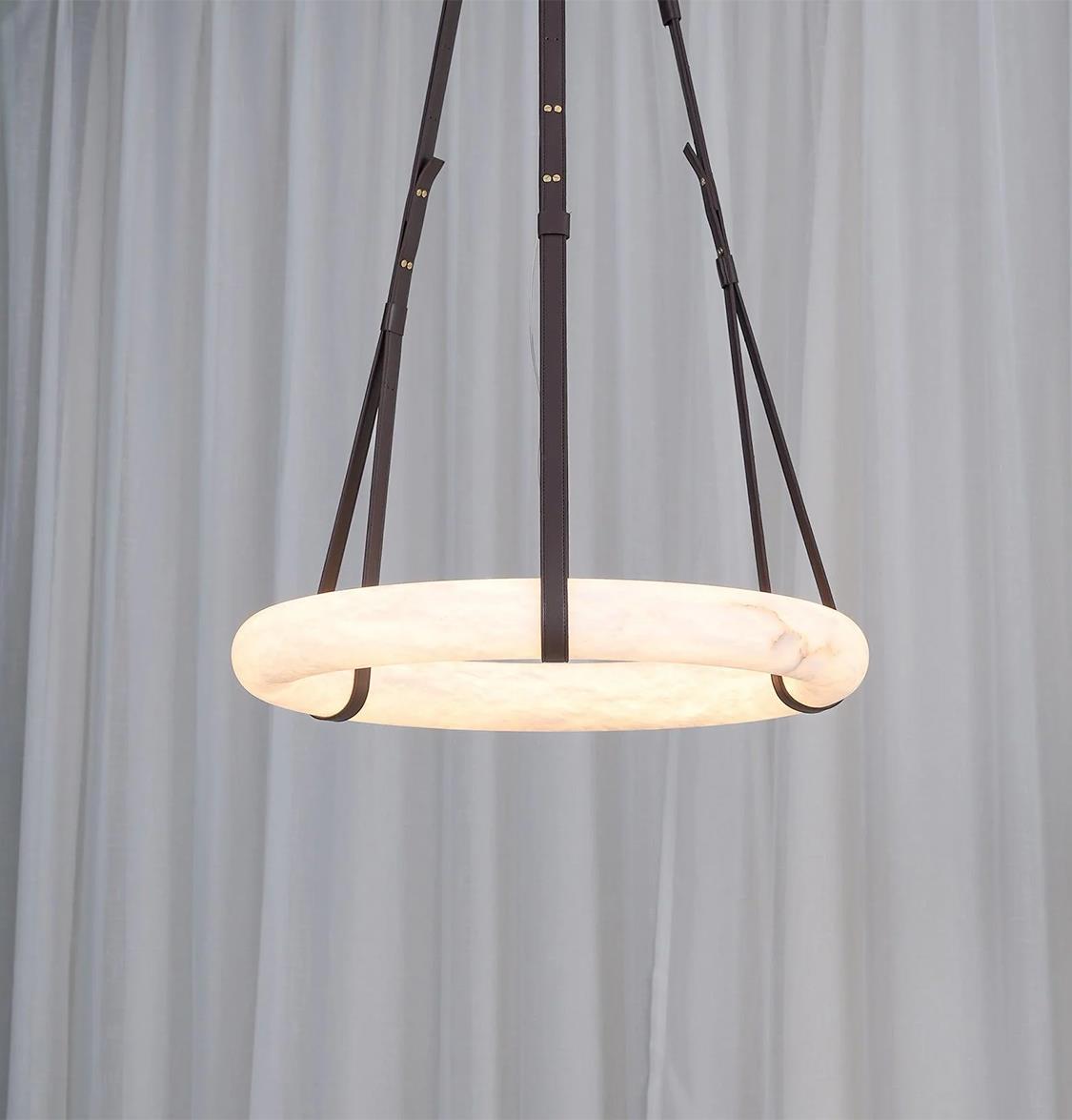 Teta White Marble Antique Pendant Light Chandelier 80 Cm - Heka Lighting & Trading Limited