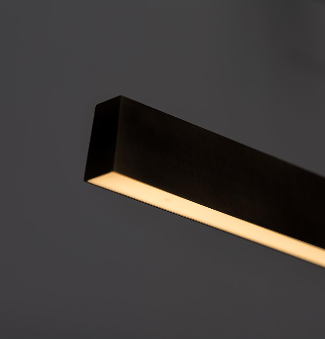 Tugela Three Sleeve Dark Antique Pendant Light Chandelier 106 Cm | Modern Decorative Lighting For Homes & Hotels - Heka Lighting & Trading Limited