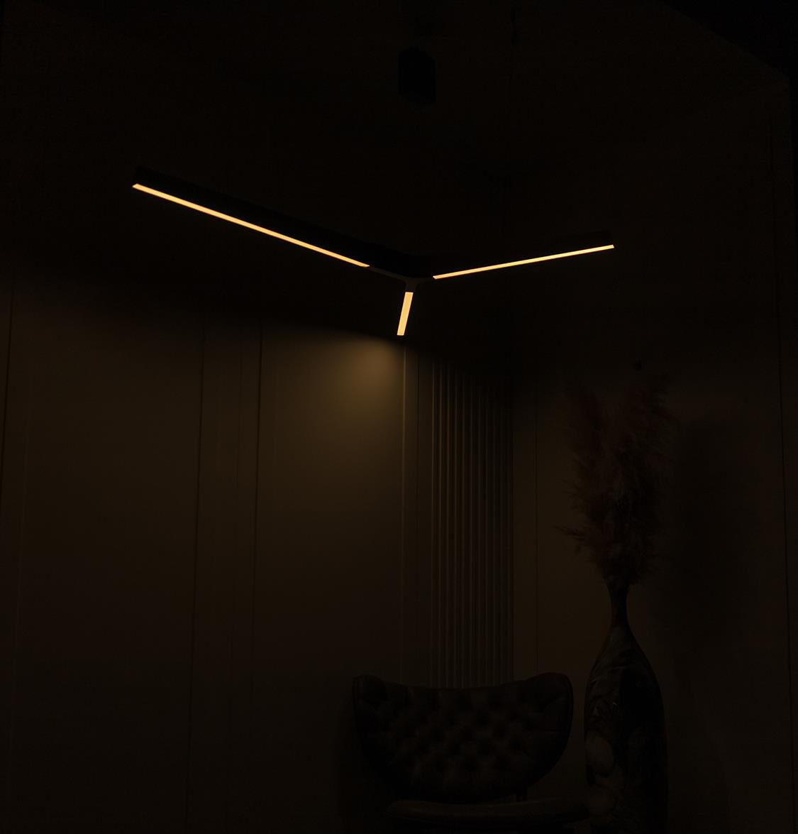 Tugela Three Sleeve Dark Antique Pendant Light Chandelier 68 Cm | Modern Decorative Lighting For Homes & Hotels - Heka Lighting & Trading Limited