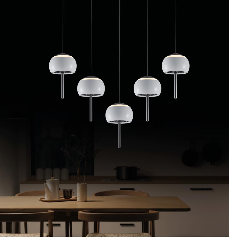 Uranus White Led Pendant Light Chandelier - Heka Lighting & Trading Limited