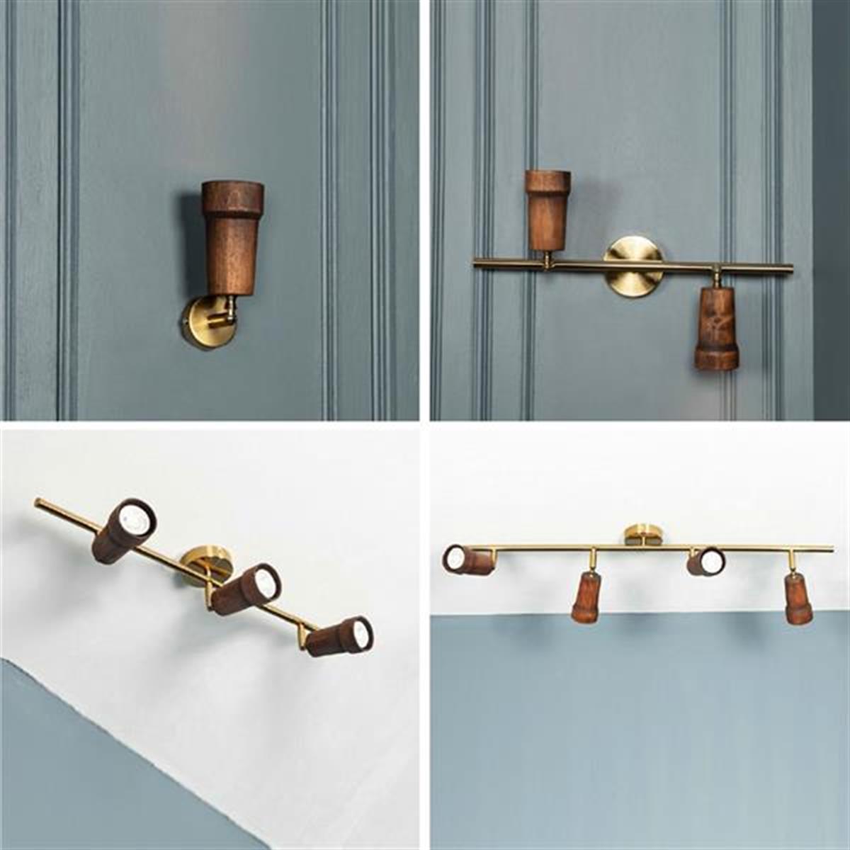 Victoria Single Wood Antique Wall Sconce - Heka Lighting & Trading Limited