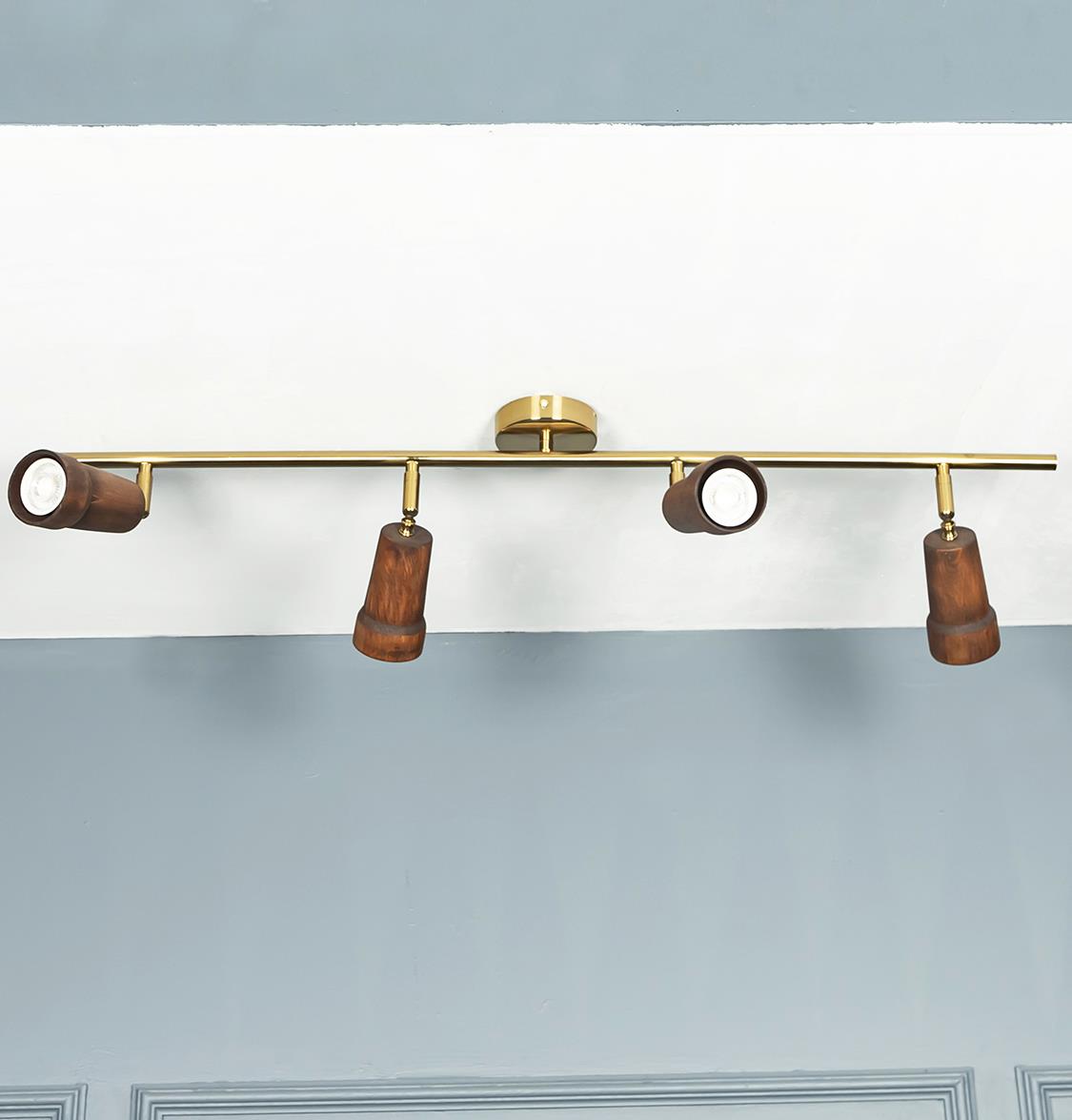 Victoria Four Wood Antique Wall Sconce - Heka Lighting & Trading Limited