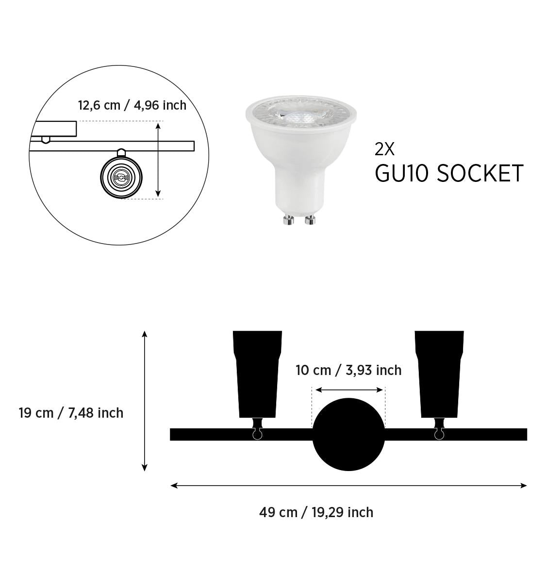 Victoria Double Wood White Wall Sconce - Heka Lighting & Trading Limited