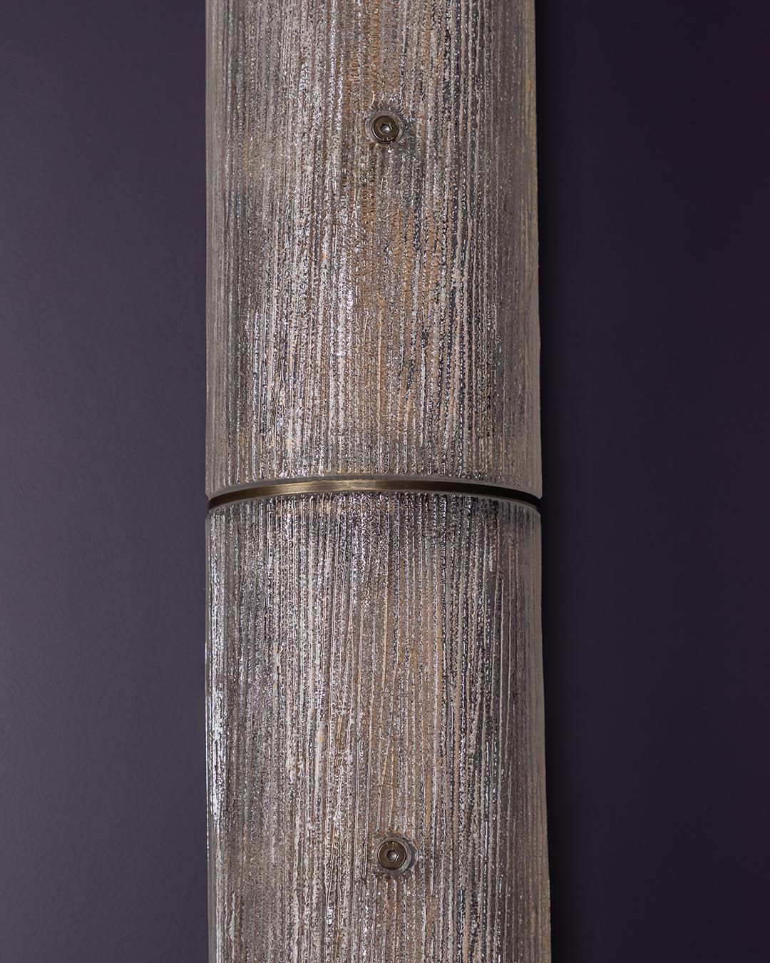 Zambia White Frosted Glass Antique Wall Sconce - Heka Lighting & Trading Limited