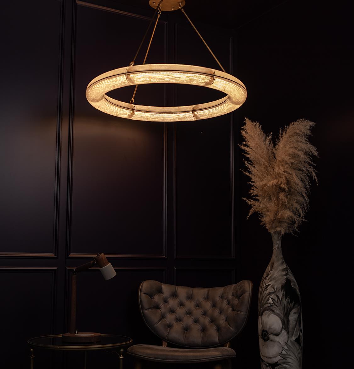 Zambia White Frosted Glass Antique Chandelier 90 Cm - Heka Lighting & Trading Limited