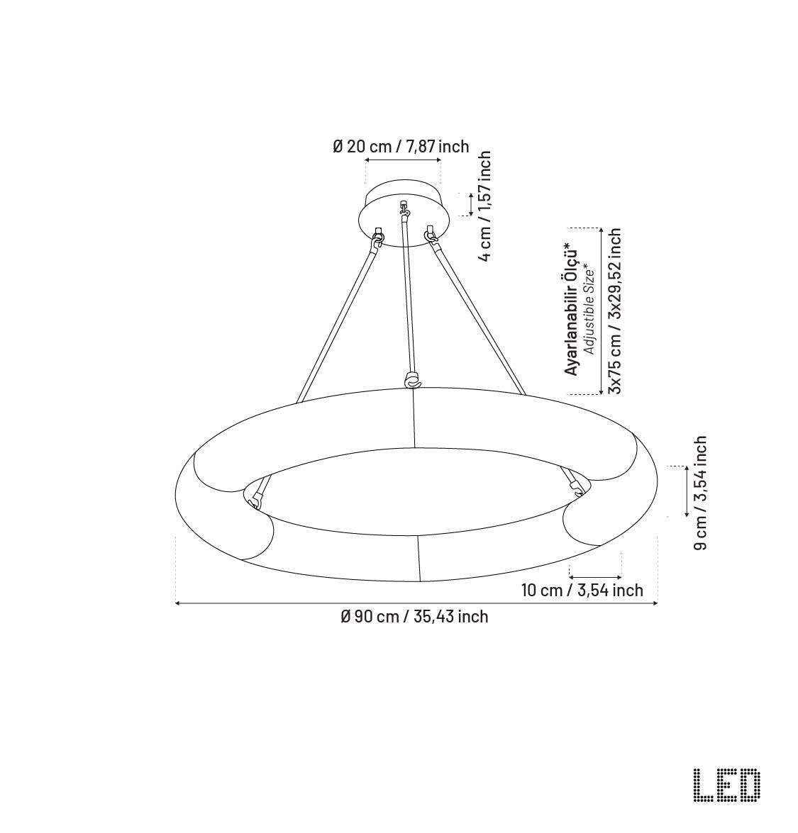 Zambia White Frosted Glass Antique Chandelier 90 Cm - Heka Lighting & Trading Limited