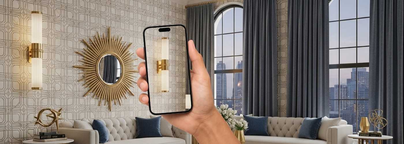 See Your Lighting in Your Own Space with AR Technology