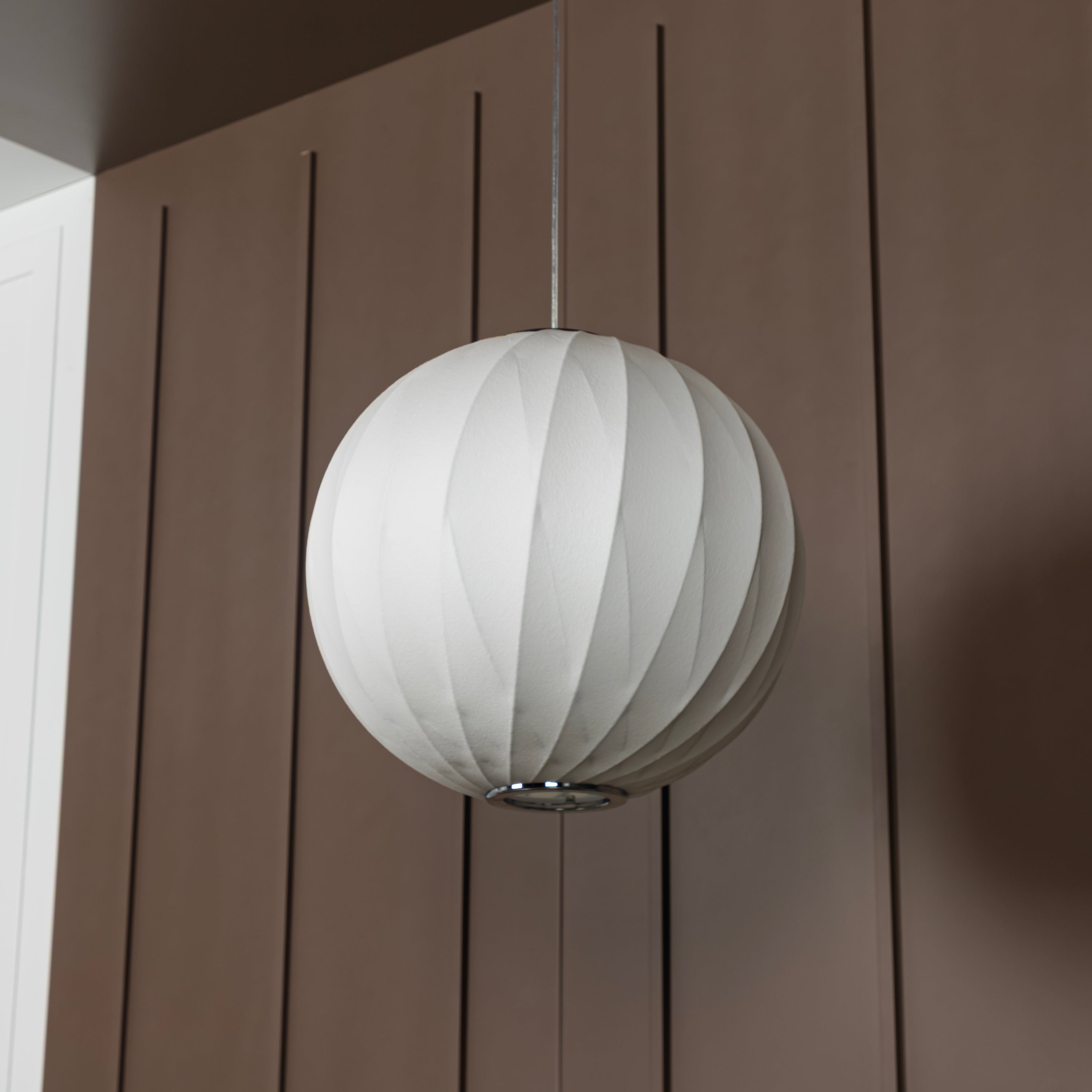 Star Soft Touch White Cross Globe Pendant Light Chandelier 50 Cm