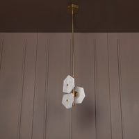 Azor Triple Marble Antique Pendant Light - Heka Lighting & Trading Limited