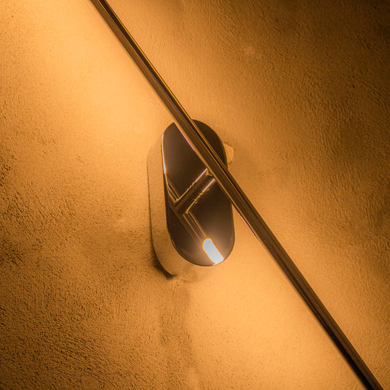 Assos Chrome Led Wall Sconce 70 Cm