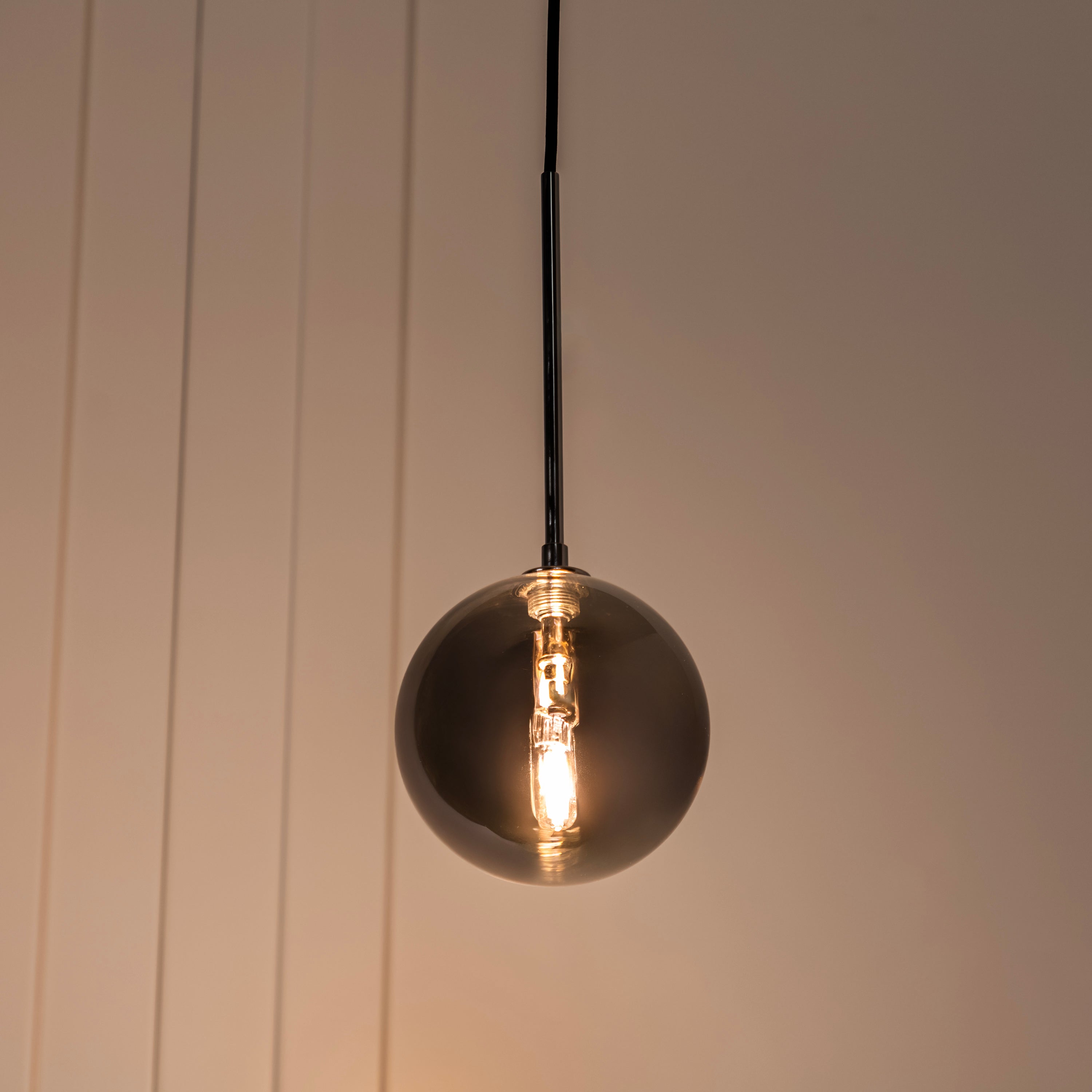 Batur Smoked Pendant Light 15 Cm