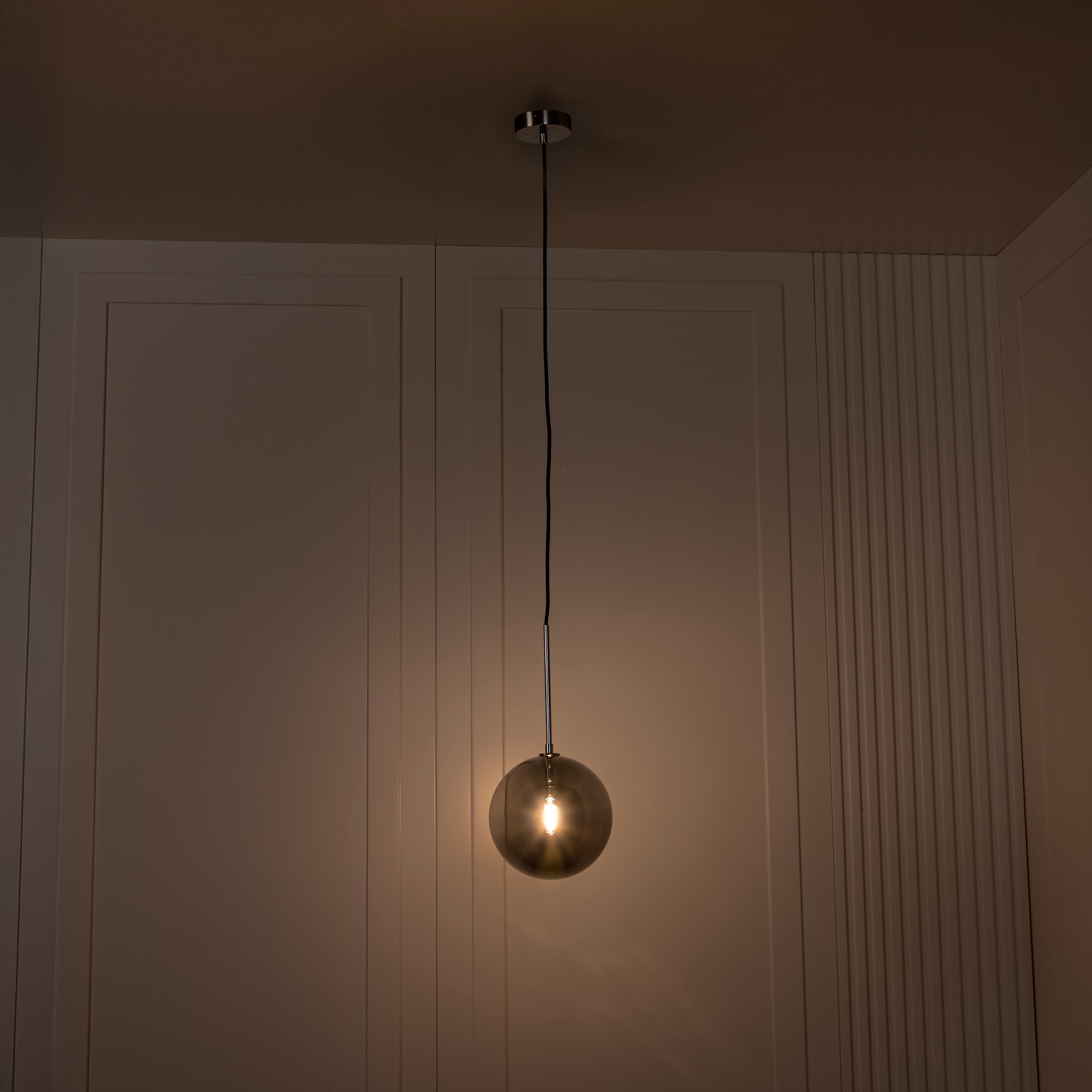 Batur Smoked Pendant Light 25 Cm