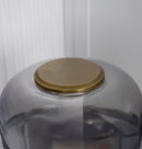 Seul Smoked Glass White Marble Antique Table Lamp - Heka Lighting & Trading Limited