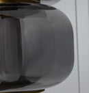 Seul Double Smoked Glass White Marble Antique Pendant Light - Heka Lighting & Trading Limited