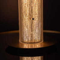 Zambia White Frosted Glass Antique Table Lamp - Heka Lighting & Trading Limited