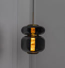 Seul Double Smoked Glass White Marble Antique Pendant Light - Heka Lighting & Trading Limited